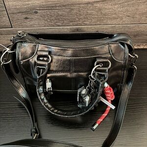 Steve Madden - Women's Leather Satchel